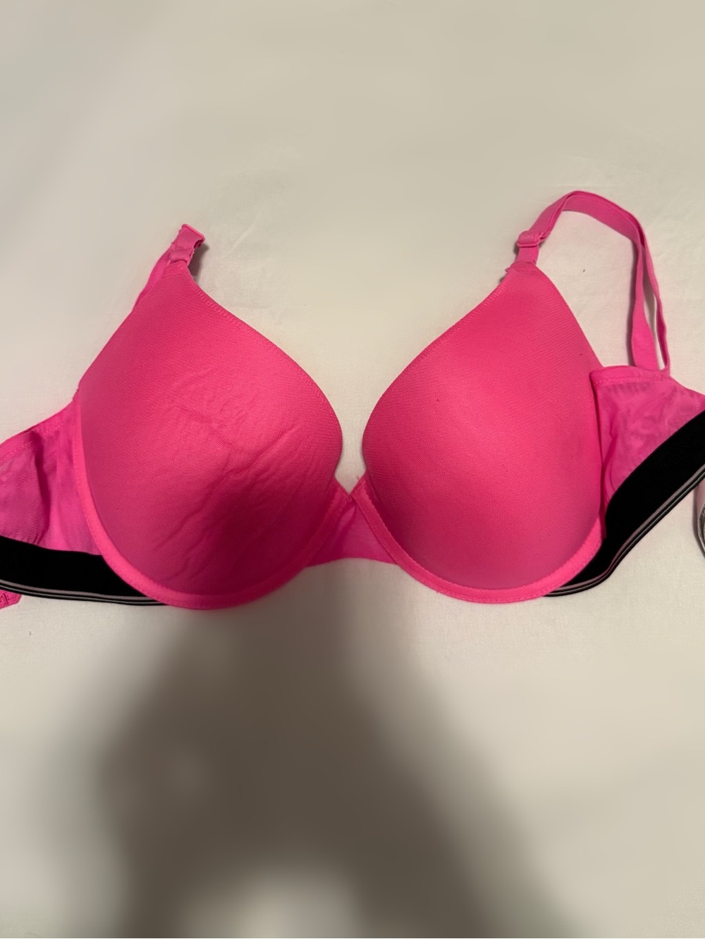 PINK Victoria’s Secret Hot Pink Push Up Bra 34DD